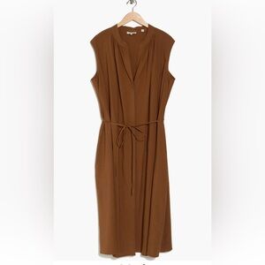 Vince linen blend dress XL